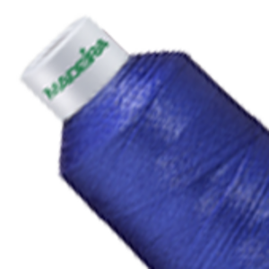 Blue Madeira Polyneon 40 thread cone