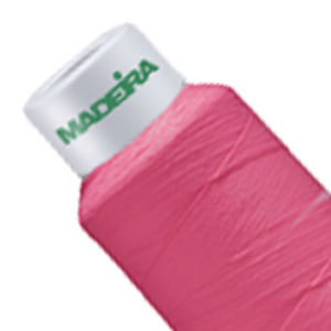 [Translate to Türkisch:] Pink matte embrodery thread cone Madeira Frosted Matt