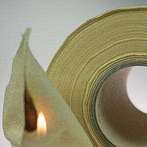 [Translate to Vietnamesisch:] Aramid fibre embroidery backing EZEE Fire Fighter